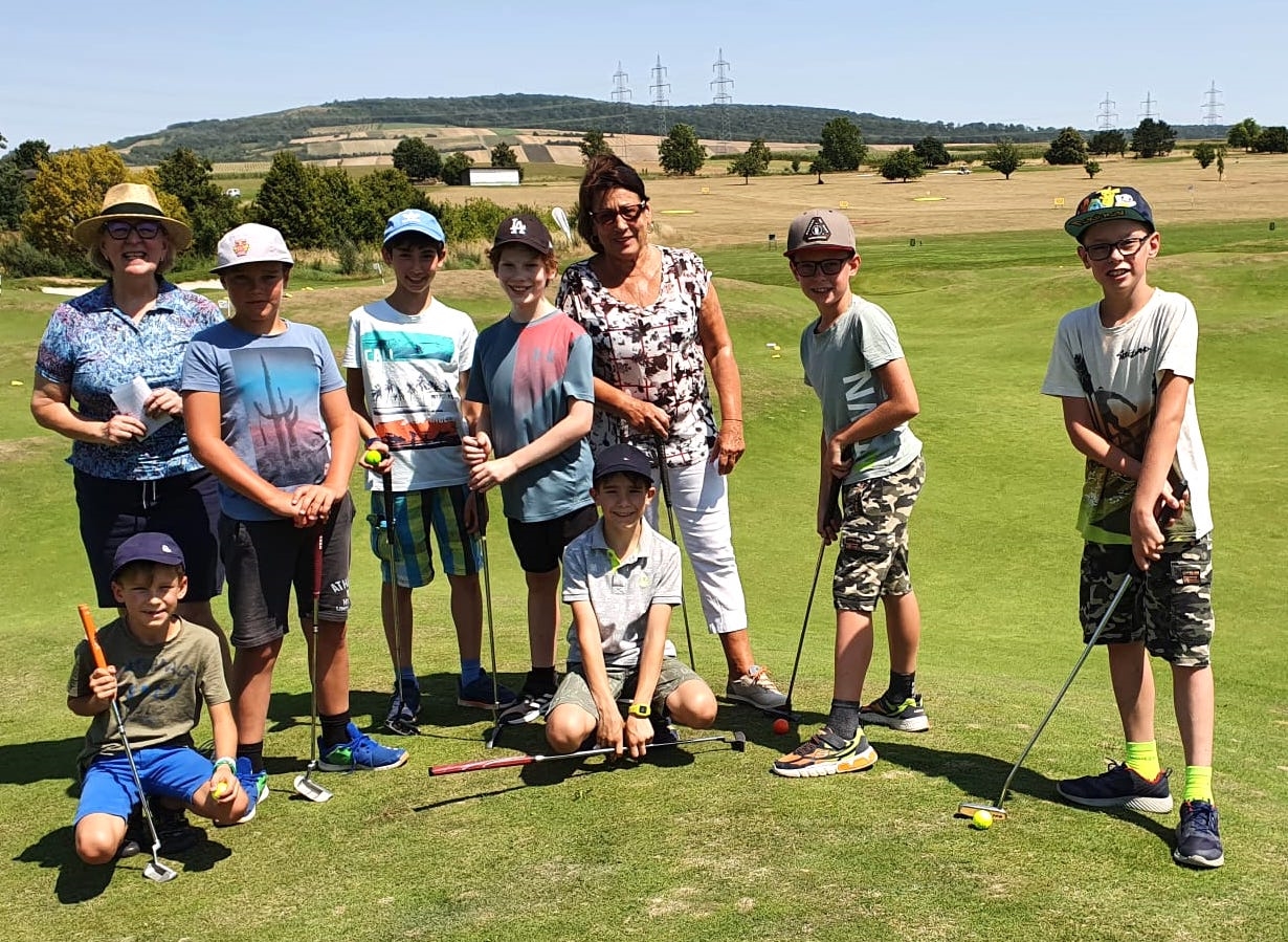 Schnuppergolfen bei den Ferienspielen Stockerau