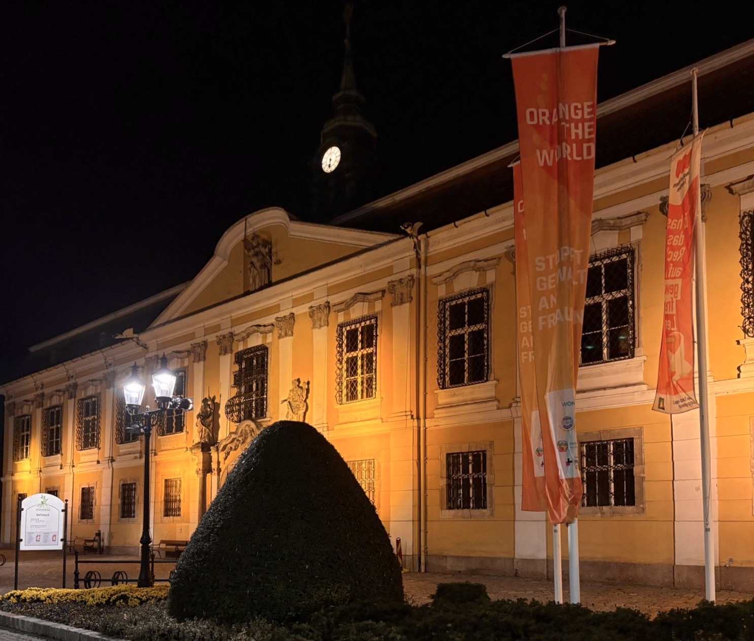 Orange the World Eröffnung SIOLENCE